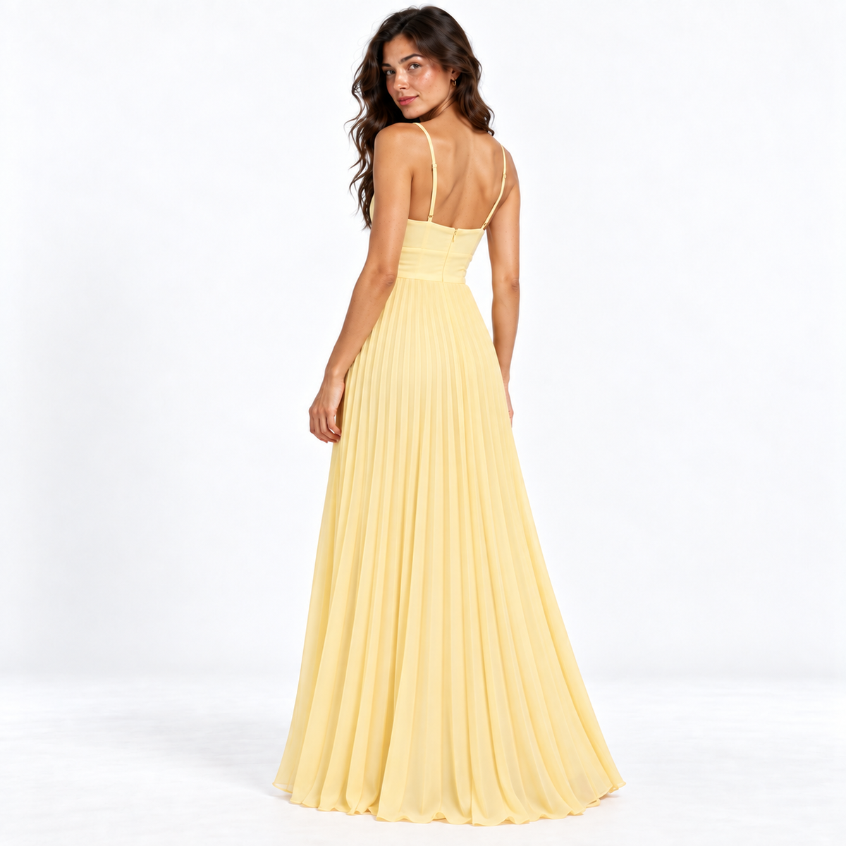 Vestido Longo Poliester