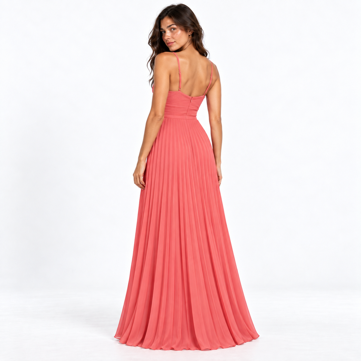 Vestido Longo Poliester